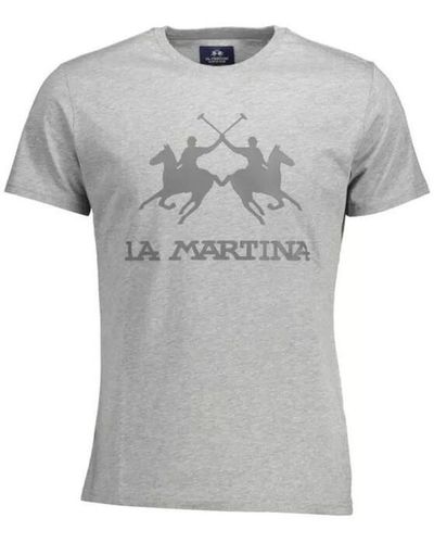 La Martina T-shirt Tee-shirt - Gris