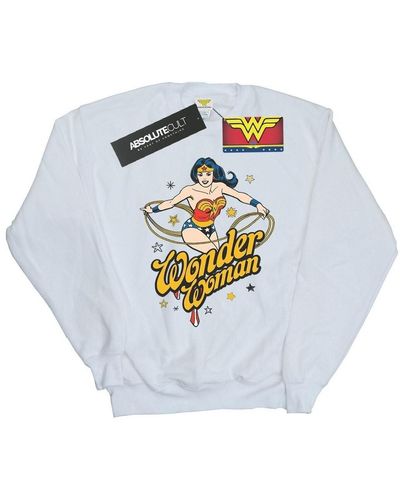 Dc Comics Sweat-shirt Wonder Woman Stars - Métallisé