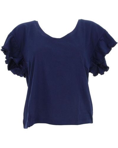 Deeluxe T-shirt Oria ts w m+ - Bleu