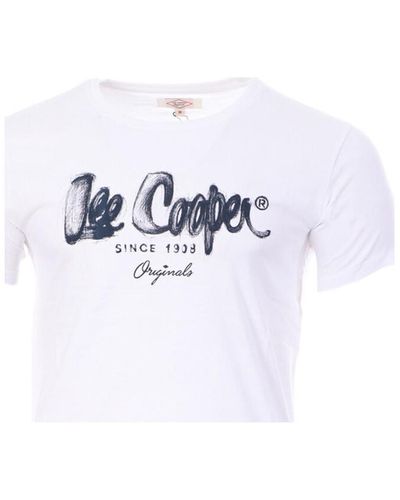 Lee Cooper T-shirt LEE-008971 - Blanc