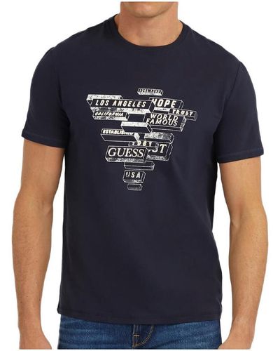Guess T-shirt G-M3YI23J1314 - Bleu