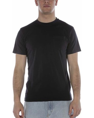 Bomboogie T-shirt T-Shirt Roundneck T + Pkt Blu - Noir