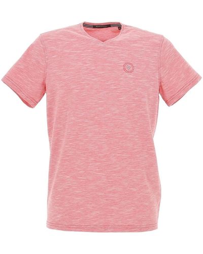Sun Valley T-shirt Tee shirt mc - Rose