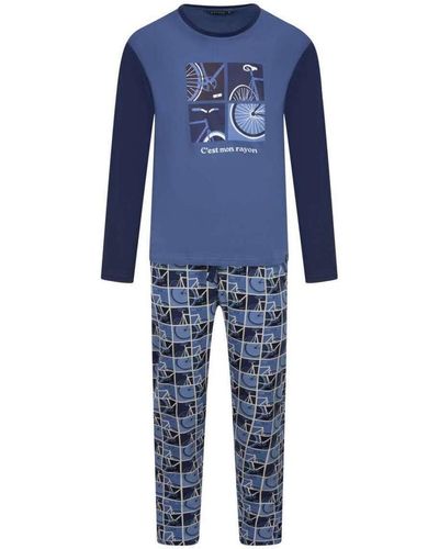 Arthur Pyjamas / Chemises de nuit 157198VTAH23 - Bleu
