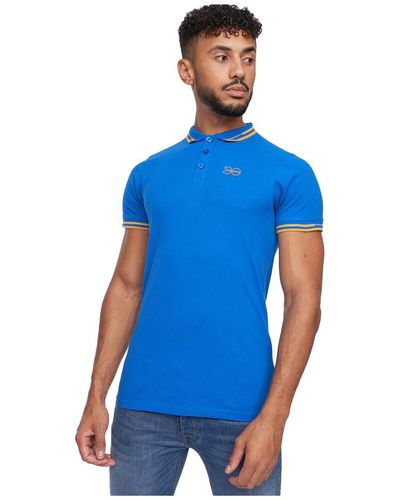 Crosshatch T-shirt Kermlax - Bleu