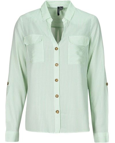 Vero Moda Chemise VMBUMPY - Vert