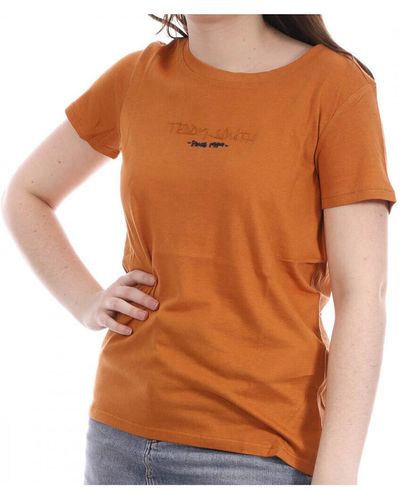 Teddy Smith T-shirt 31014591D - Orange