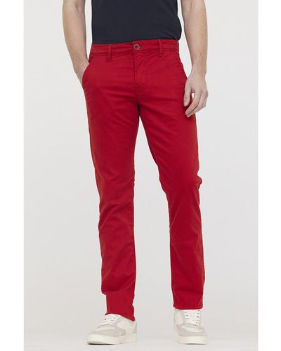 Lee Cooper Pantalon Pantalon GALANT Cherry - Rouge