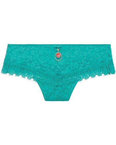 Pommpoire Shorties & boxers Shorty string turquoise Royaume - Bleu