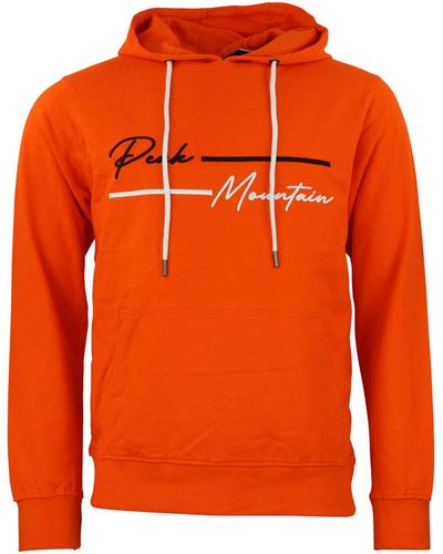 Peak Mountain Sweat-shirt Sweat à capuche CODEK - Orange