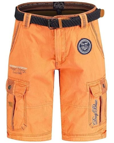 GEOGRAPHICAL NORWAY Short PAILLETTE - Orange