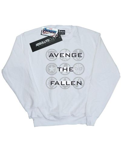 Marvel Sweat-shirt Avengers Endgame Avenge The Fallen Icons - Métallisé
