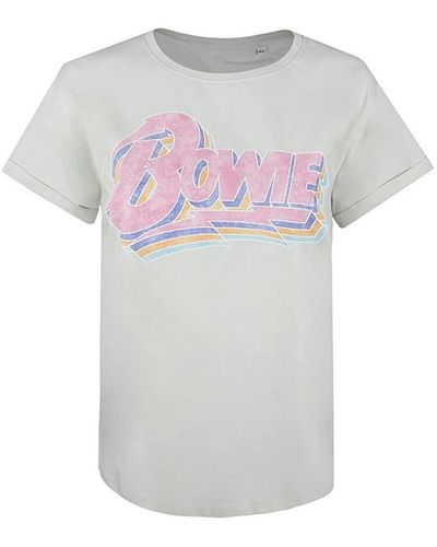 David Bowie Sweat-shirt TV1392 - Gris