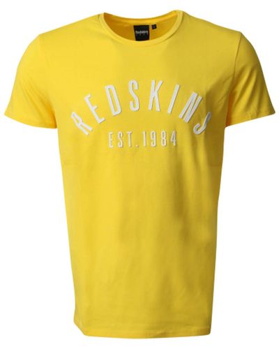 Redskins T-shirt T-shirt coton col rond - Jaune