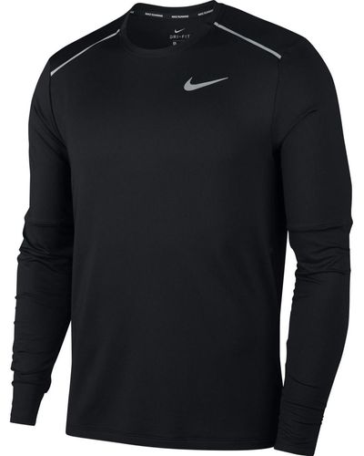 Nike Maillot Element 3.0 hommes T-shirt en Noir
