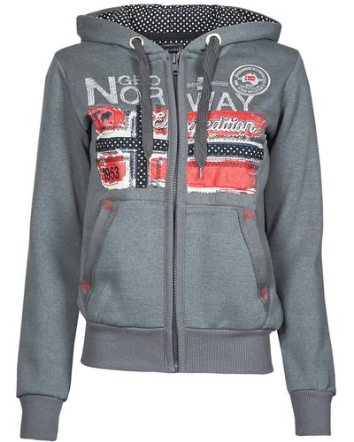 GEOGRAPHICAL NORWAY Sweat-shirt - Gris