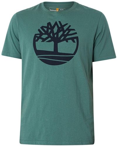 Timberland T-shirt T-shirt avec logo d'arbre - Vert
