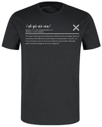 Montura T-shirt T-shirt Alpinist Ardesia - Noir