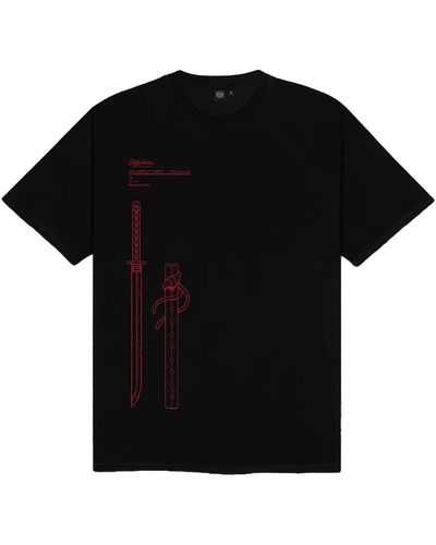 DOLLY NOIRE T-shirt Miyamoto Musashi Outline Tee - Noir