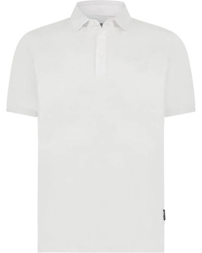 State Of Art T-shirt Polo Piqué Blanche