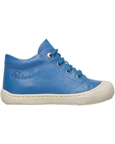 Naturino Derbies Chaussures premiers pas en cuir COCOON - Bleu