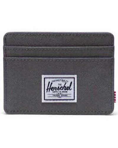 Herschel Supply Co. Portefeuille Carteira Charlie RFID Gargoyle - Gris