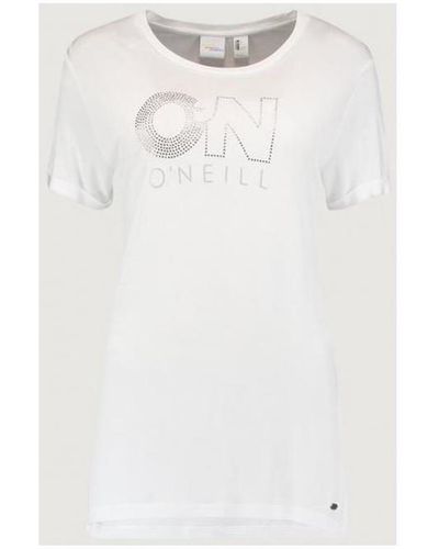 O'neill Sportswear T-shirt TEE SHIRT O'NEILL - Blanc