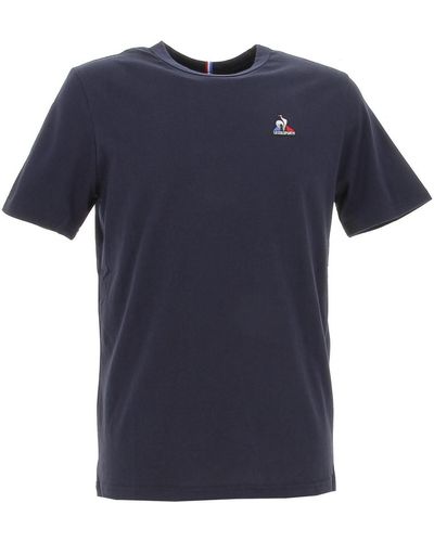 Le Coq Sportif T-shirt Tri tee ss n1 m - Bleu