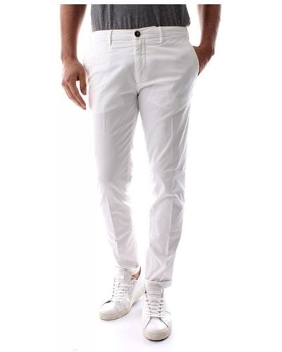 40weft Pantalon BILLY SS - 5943/7041/1408-40W441 WHITE - Blanc