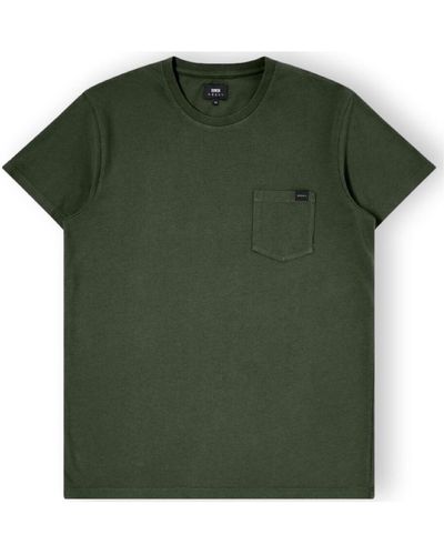 Edwin T-shirt Pocket T-Shirt - Kombu Green - Vert