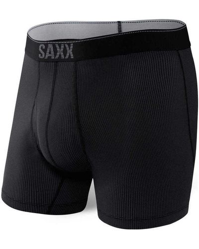 Saxx Underwear Co. Jogging QT QUICK DRY MESH BB FLY - Noir