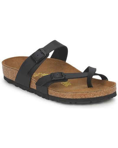 Birkenstock MAYARI femmes Mules en Noir - Marron