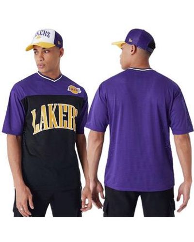 KTZ Debardeur Tee shirt Lakers 60435446 - XS - Bleu