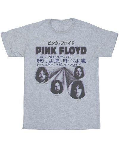 Pink Floyd T-shirt Japanese Cover - Gris