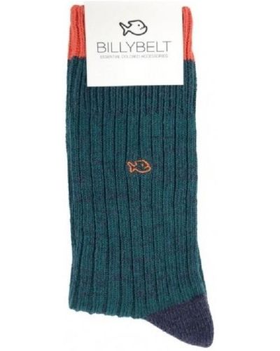 Billybelt Chaussettes Chaussettes coton épais La Fabuleuse Vert - Bleu