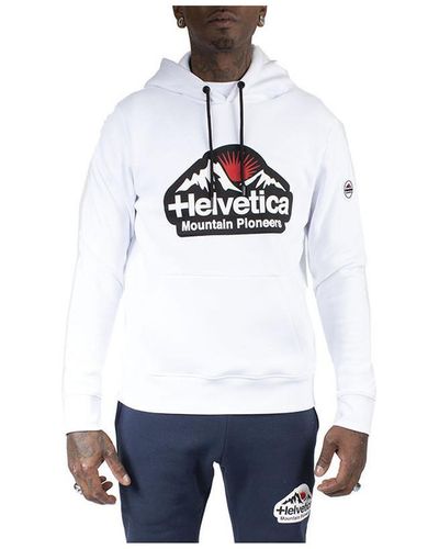 Helvetica Sweat-shirt DIEPPE - Blanc