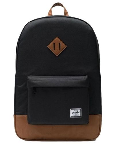 Herschel Supply Co. Sac a dos Heritage Backpack - Black/Tan - Noir