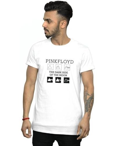 Pink Floyd T-shirt Pyramid Trio - Blanc