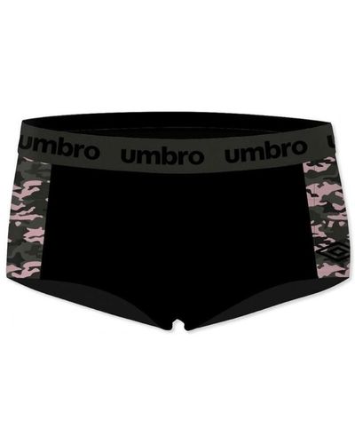 Umbro Shorties & boxers Boxer Microfibre CAM Noir Kaki