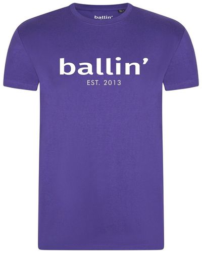 Ballin Est. 2013 T-shirt Regular Fit Shirt - Violet