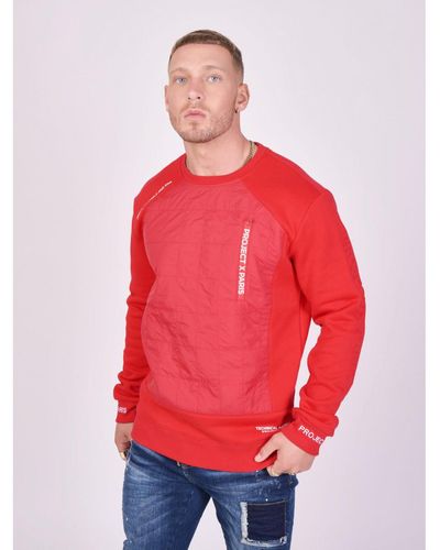 Project X Paris Sweat-shirt Sweat-Shirt 2120225 - Rouge
