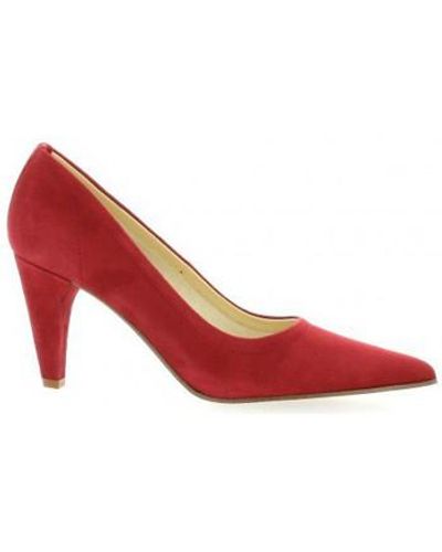 Elizabeth Stuart Chaussures escarpins Escarpins cuir velours - Rouge
