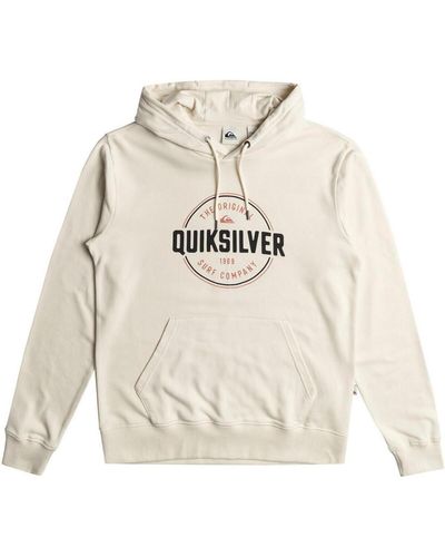 Quiksilver Sweat-shirt Circle up hoodie - Neutre