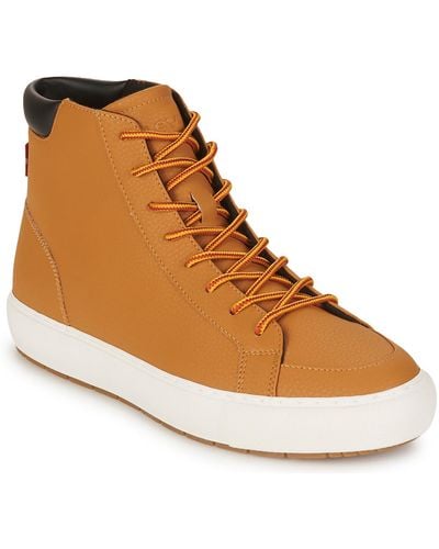 Levi's Baskets montantes WOODWARD RUGGED CHUKKA - Marron