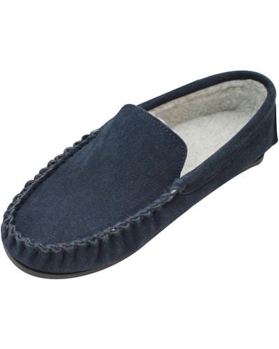 Eastern Counties Leather Chaussons EL174 - Bleu