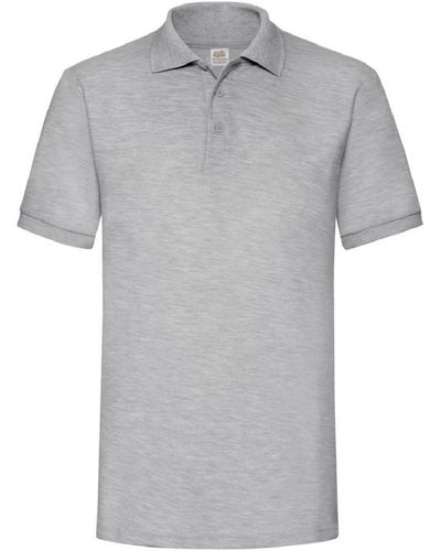 Fruit Of The Loom Polo 63204 - Gris