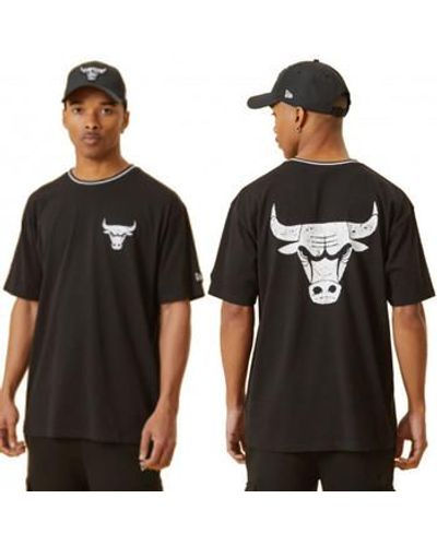 KTZ Debardeur Tee shirt Chicago BUlls noir oversize 12893174 - XXS
