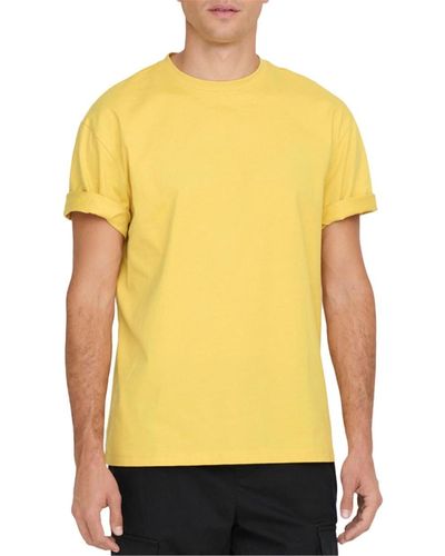 Only & Sons Chemise 22022532 - Jaune