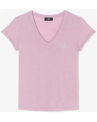 Le Temps Des Cerises T-shirt T-shirt smallvtrame rose