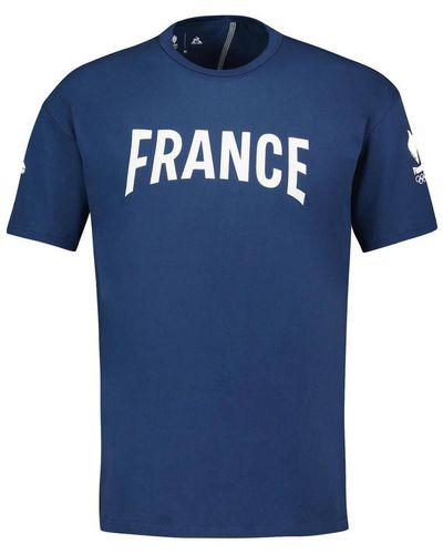 Le Coq Sportif T-shirt Efro 24 tee ss n2 m - Bleu
